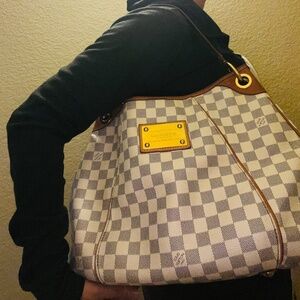 Authentic Louis Vuitton Damier Azur PM Satchel